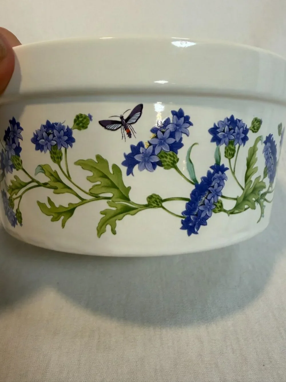 Vintage Japan Ceramic Casserole Dish 8